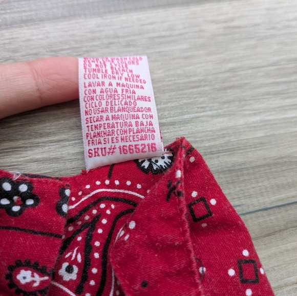 Little Lindsey Bandana Paisley Print Lace Spaghetti Strap Summer Sun Dress 2T - Picture 8 of 14